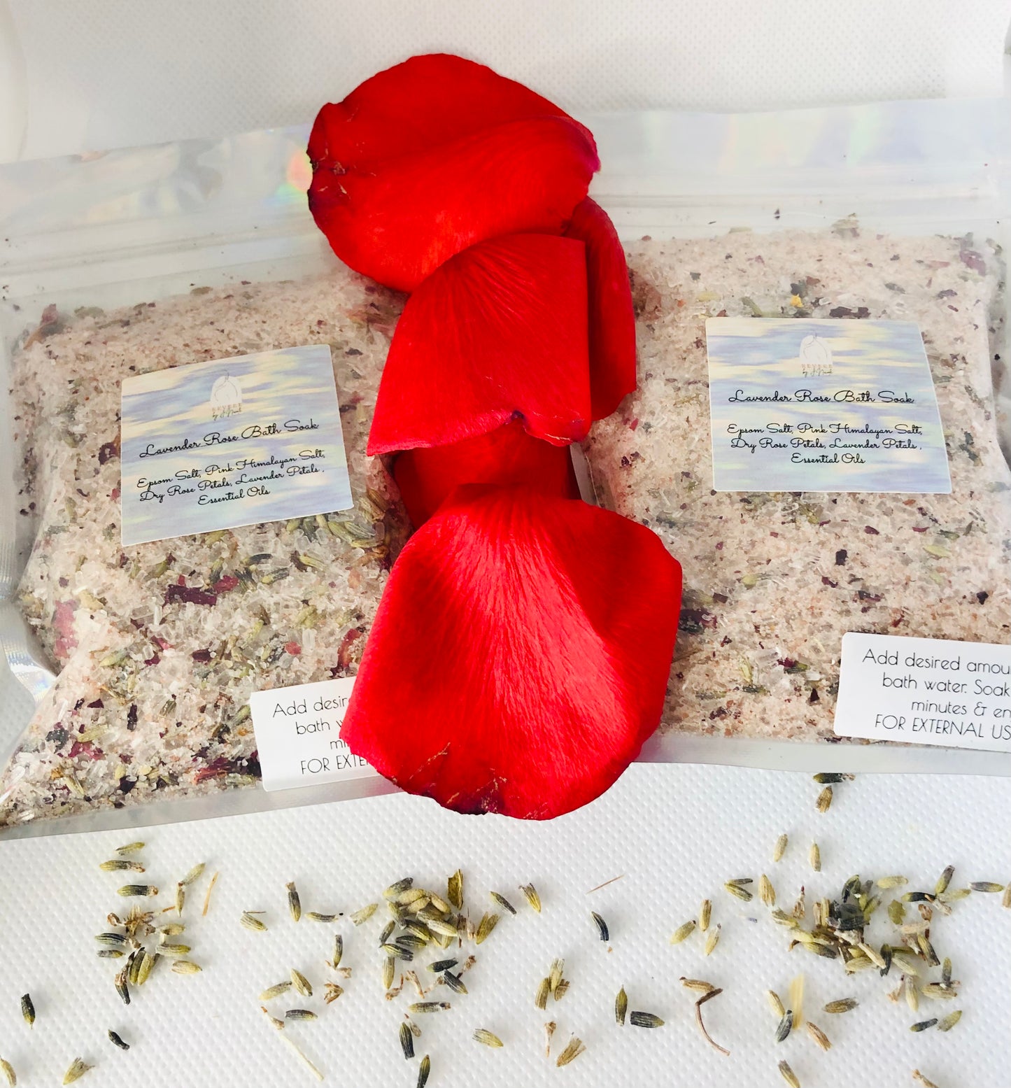 Lavender Rose Bath Soak